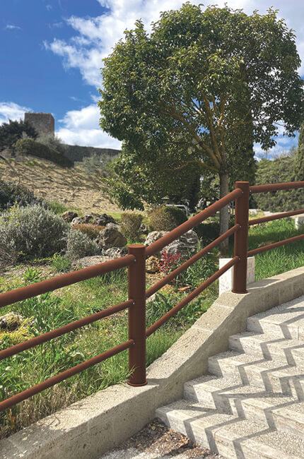 Gallery Staccionata Corten Tresessanta