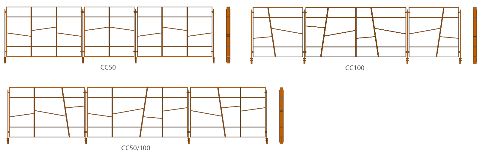 Varianti Staccionata Corten Caos Calmo