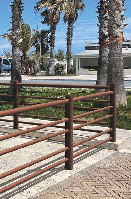 Gallery Staccionata Corten Tresessanta