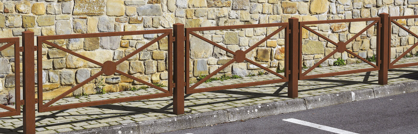 Staccionata Corten Imperiale