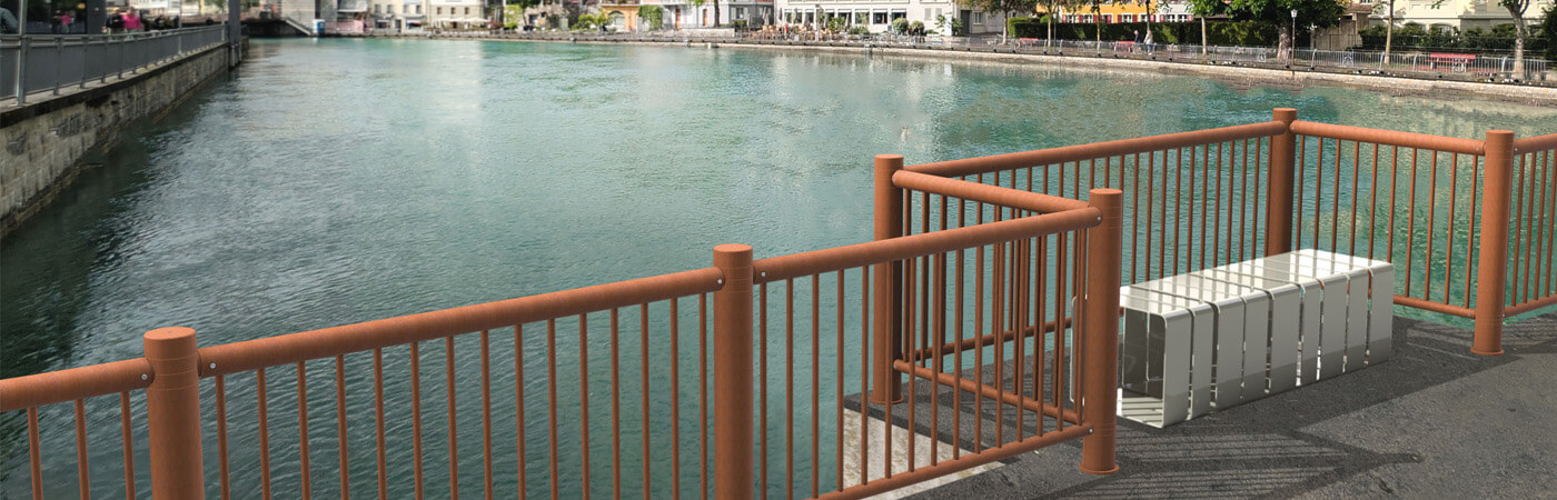 Staccionata Corten Tresessanta