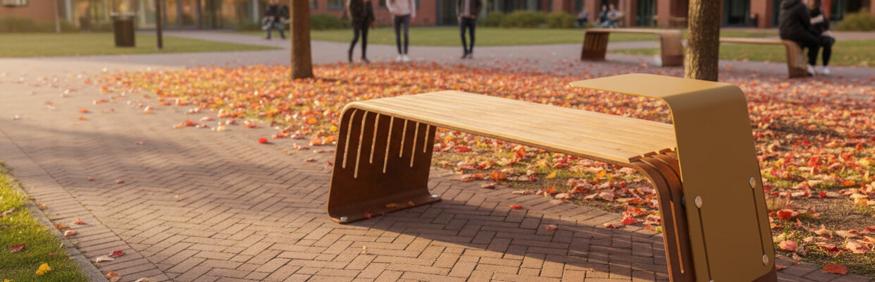 Complementi di arredo in Corten