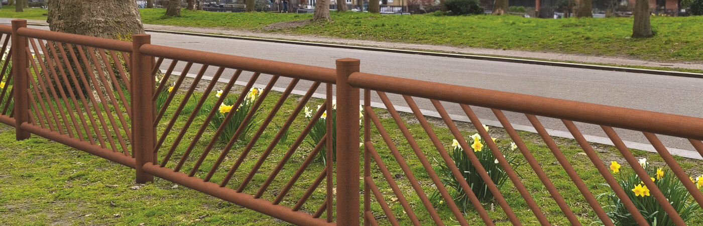 Staccionata Corten Maremoto