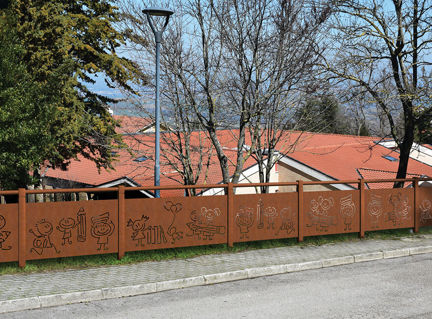 Gallery Pannelli in Corten