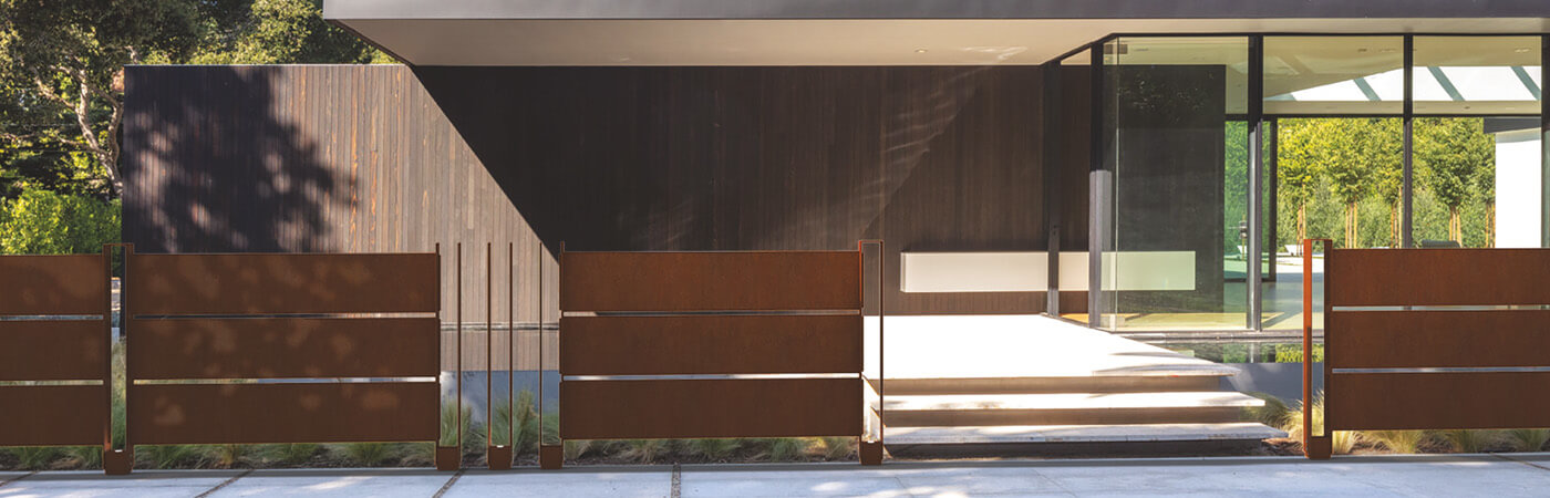 Staccionata Corten Vibrazioni