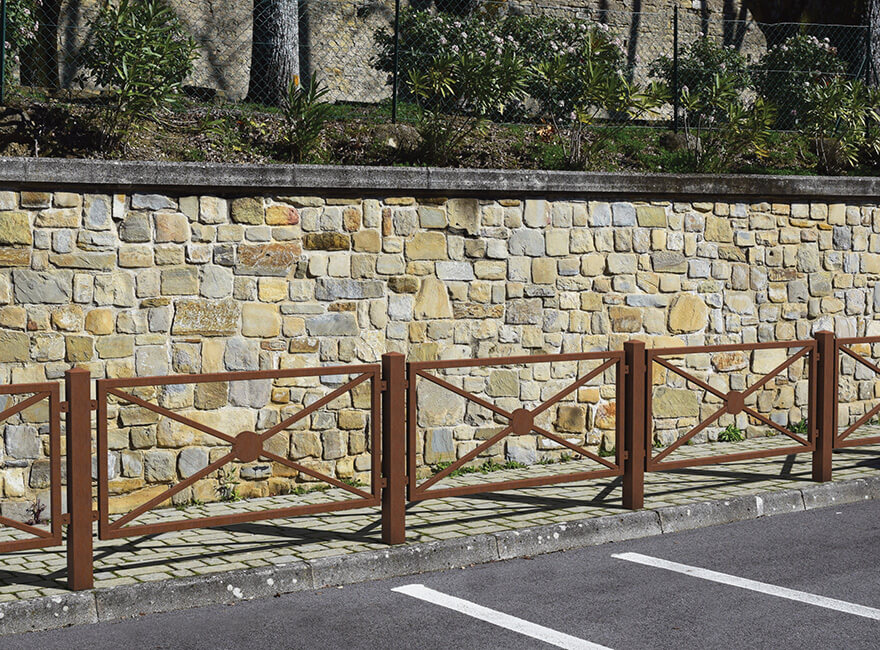 Gallery Staccionata Corten Imperiale