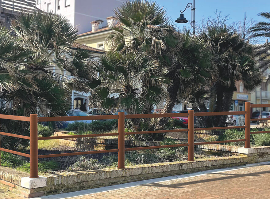 Gallery Staccionata Corten Tresessanta